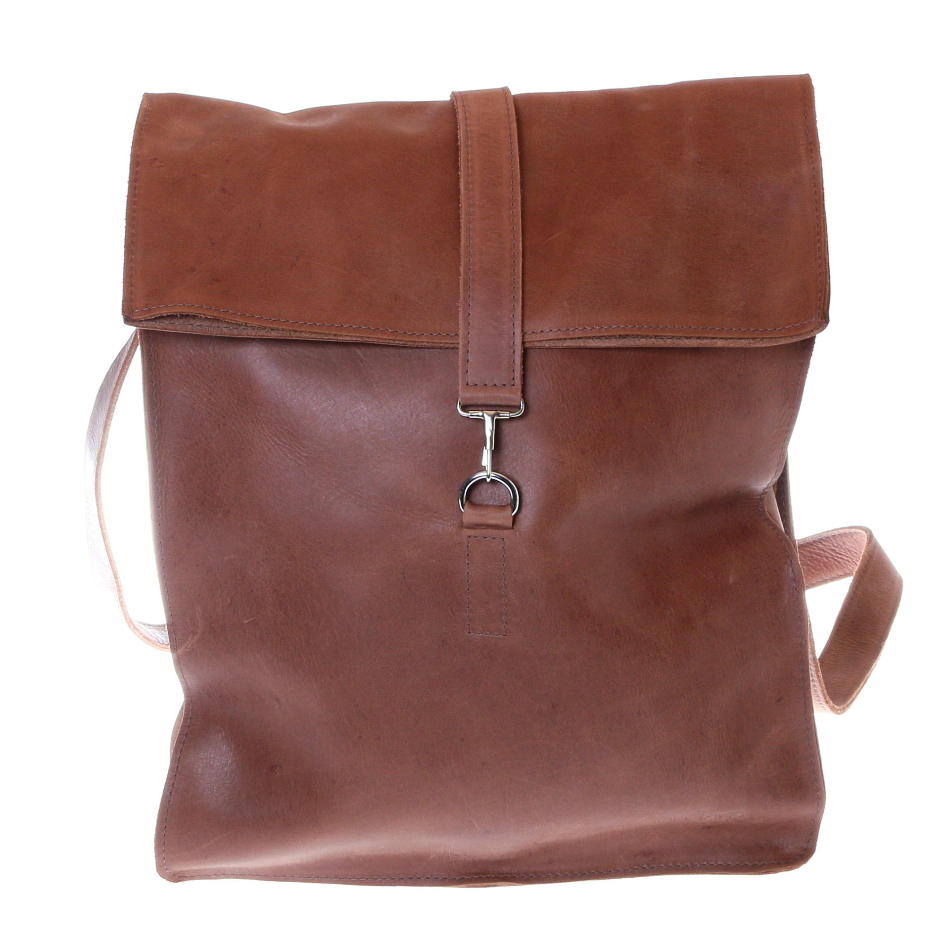Brown leather backpack Lucy backpack leather brown