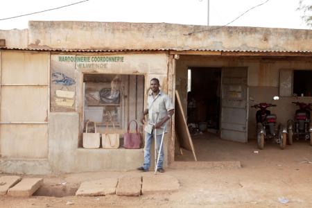 at the manufacture in Burkina Faso
