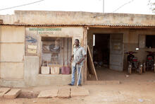 Leather manufacture in Ouagadougou At the leather manufacture
