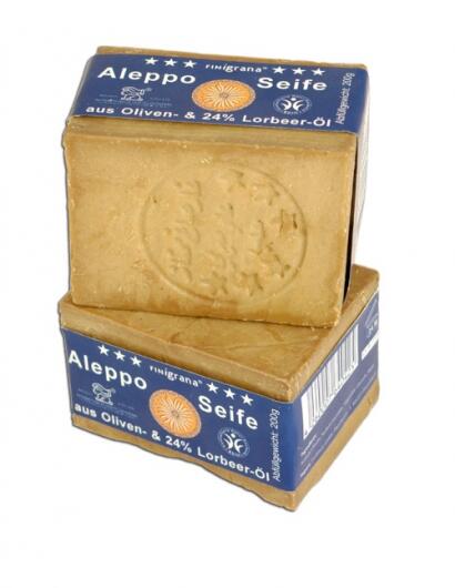 Aleppo Soap 24% laurel oil from Syria Aleppo Soap