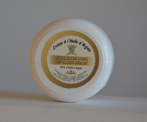 Arganöl-Handcreme für trockrne Hände - direkt Frauenkooperative in Marokko Arganöl-Handcreme aus Frauenkooperative in Marokko