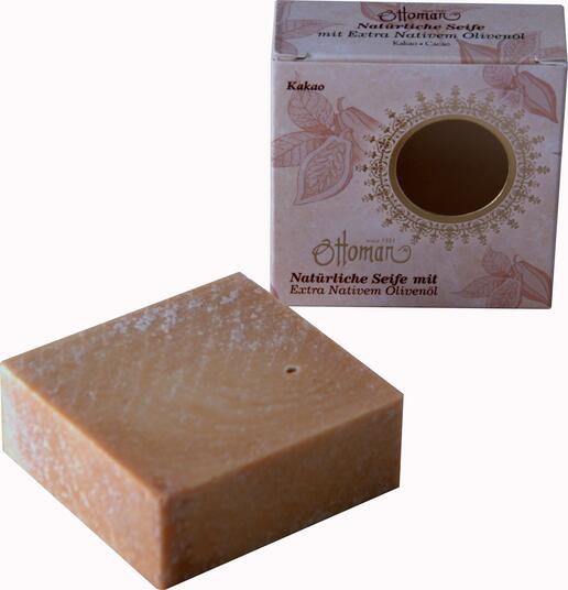 Exclusive olive oil soap - vegan - cocoa scent - all natural - cut by hand Exclusive soap - olive oil - cocoa scent - vegan - all natural